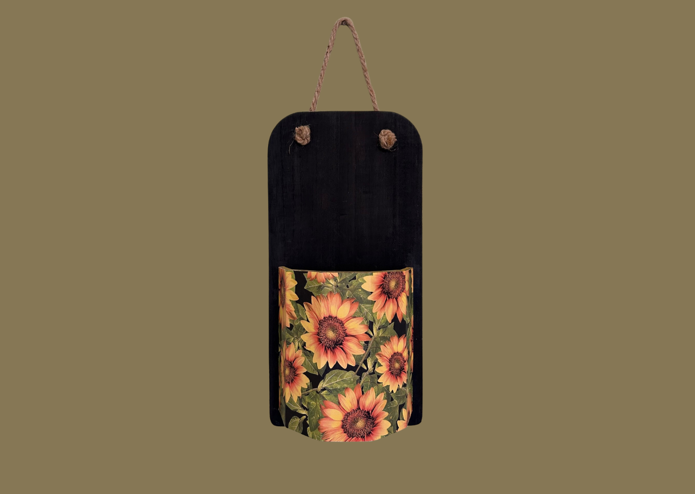 Sunflower Wall Pocket