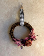 Dried Flower Mini Wreath