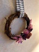 Dried Flower Mini Wreath