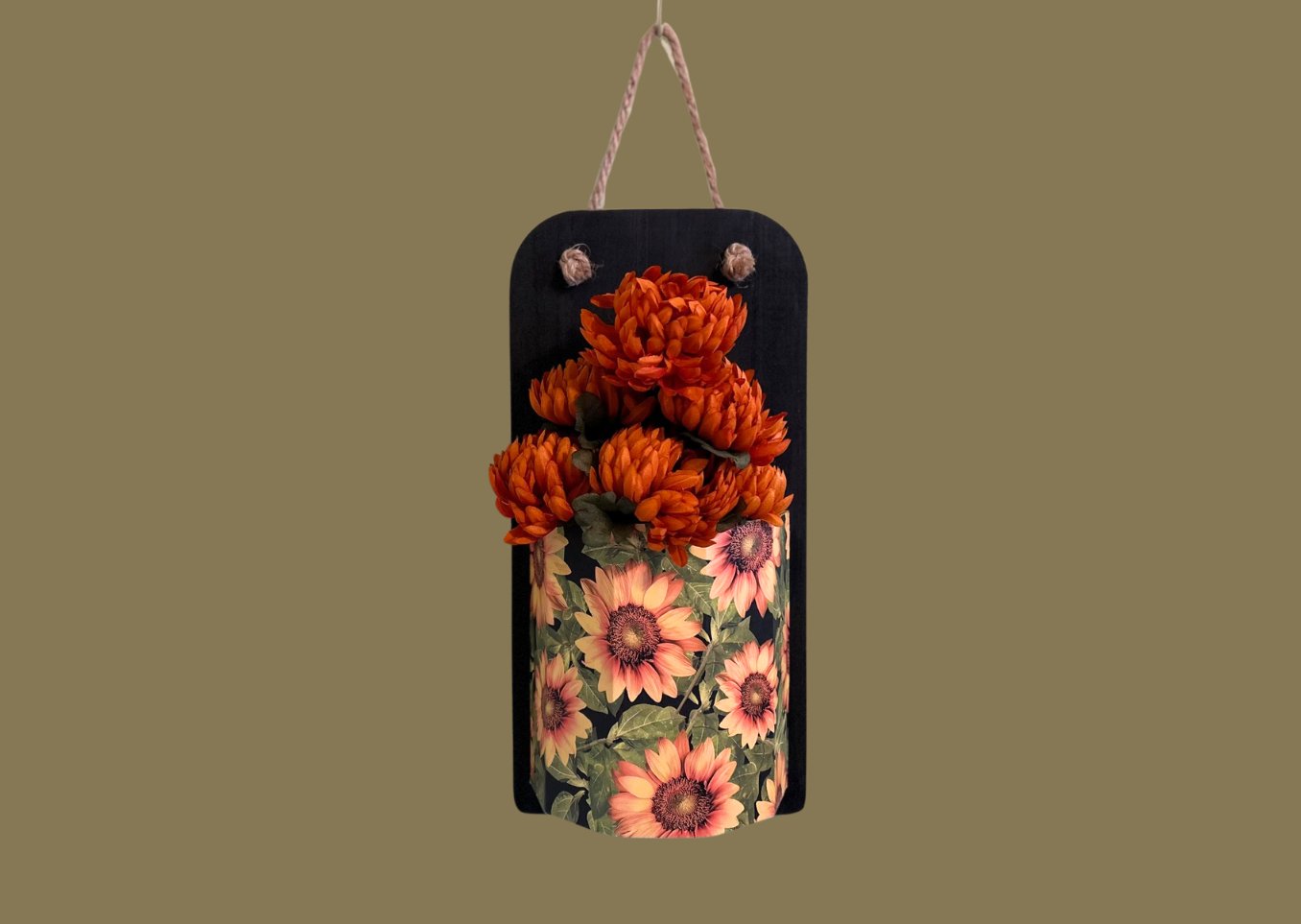 Sunflower Wall Pocket